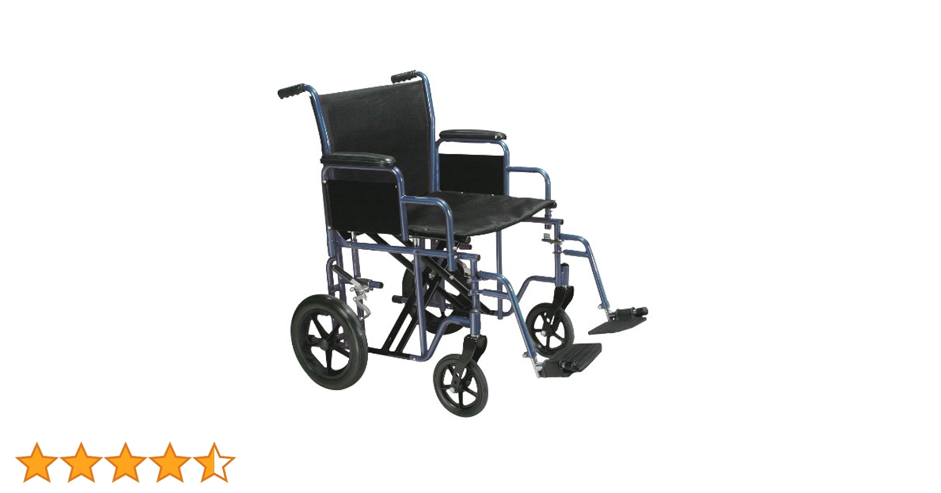 その他 New Medical Marketplace Pb Drive Medical Transport Wheelchair, Blue, 20